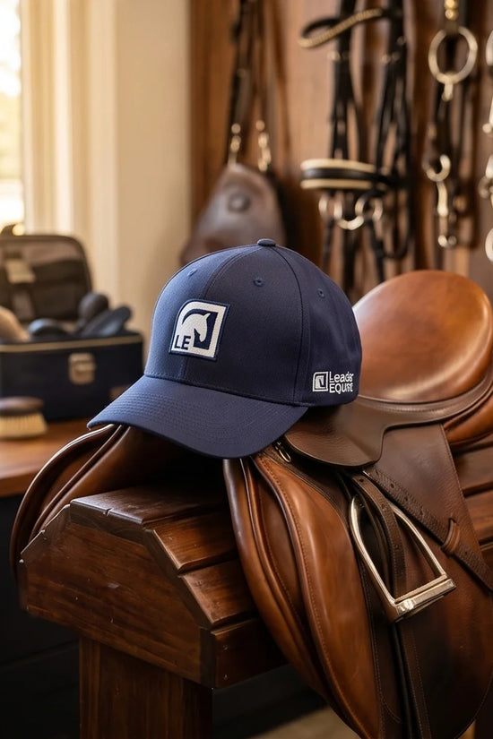 Navy Blue LE Horse Logo Cap