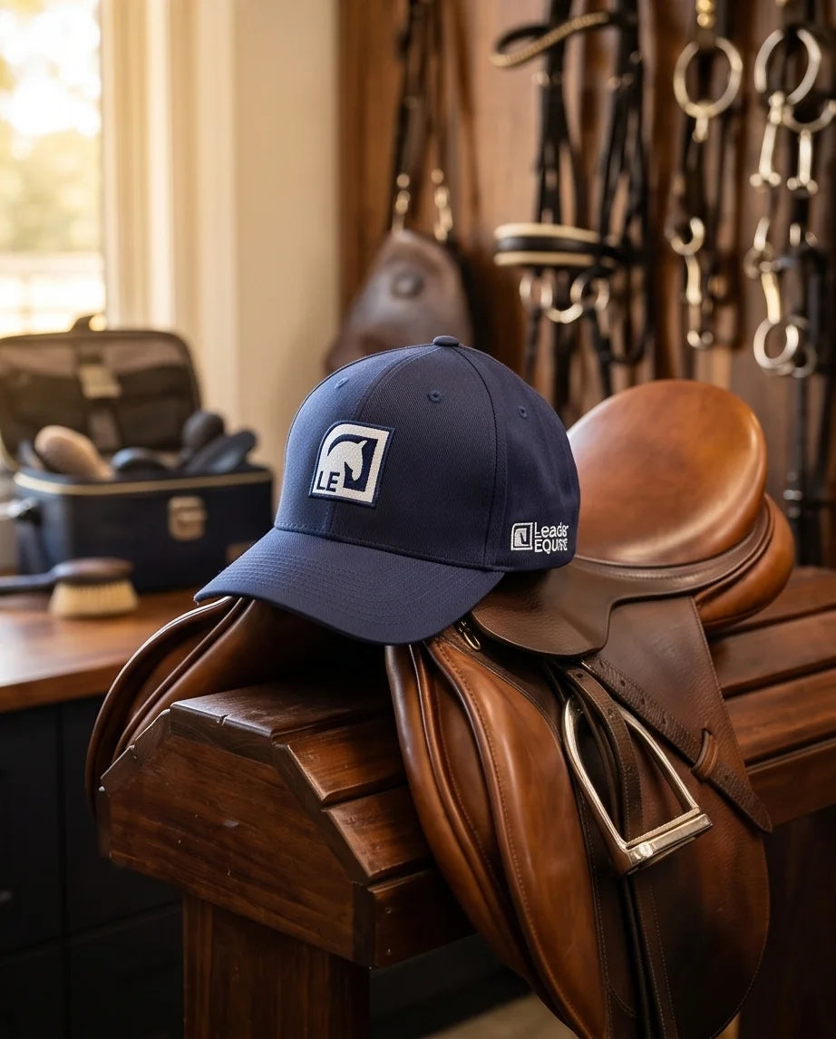 Navy Blue LE Horse Logo Cap