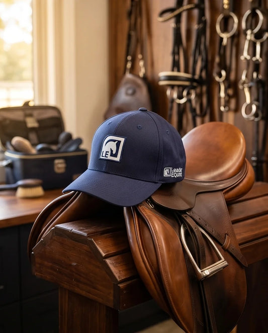 Navy Blue LE Horse Logo Cap