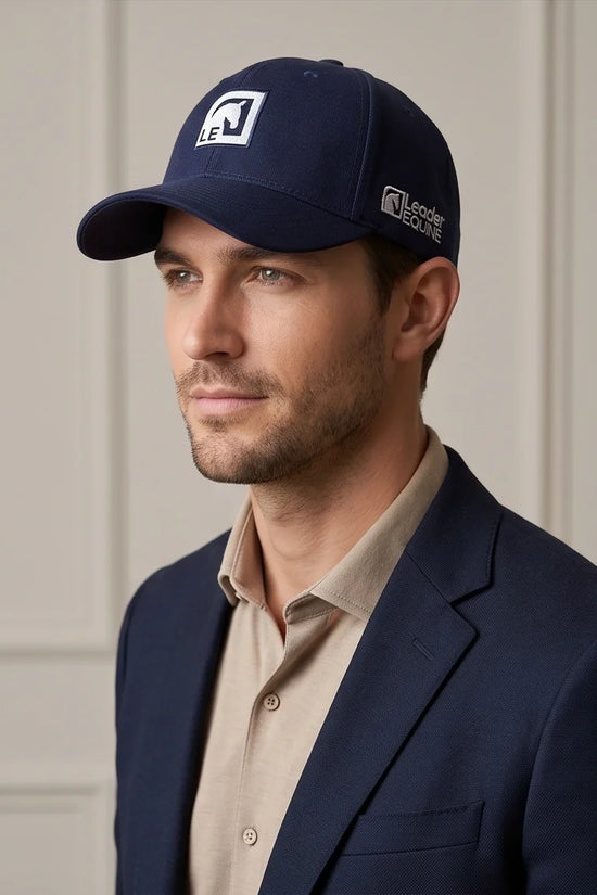 Navy Blue LE Horse Logo Cap