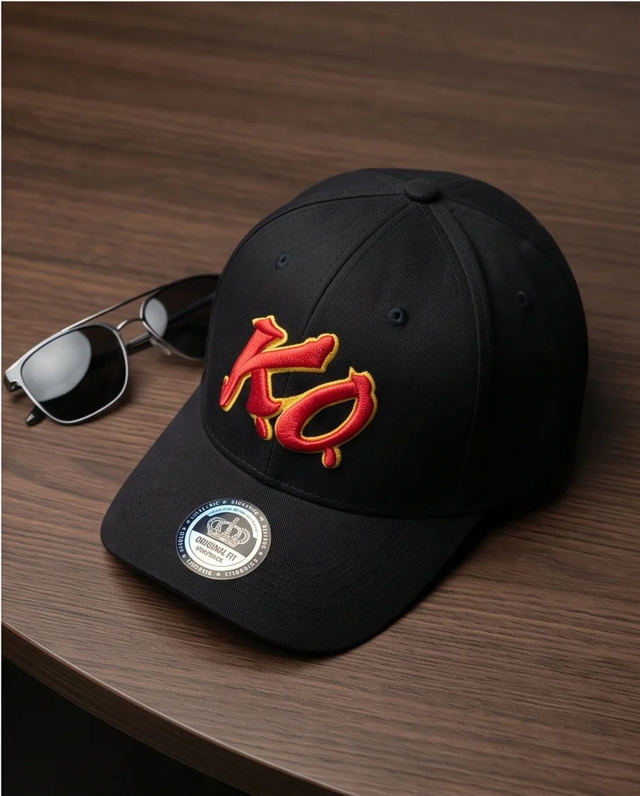 Black KO Logo Cap