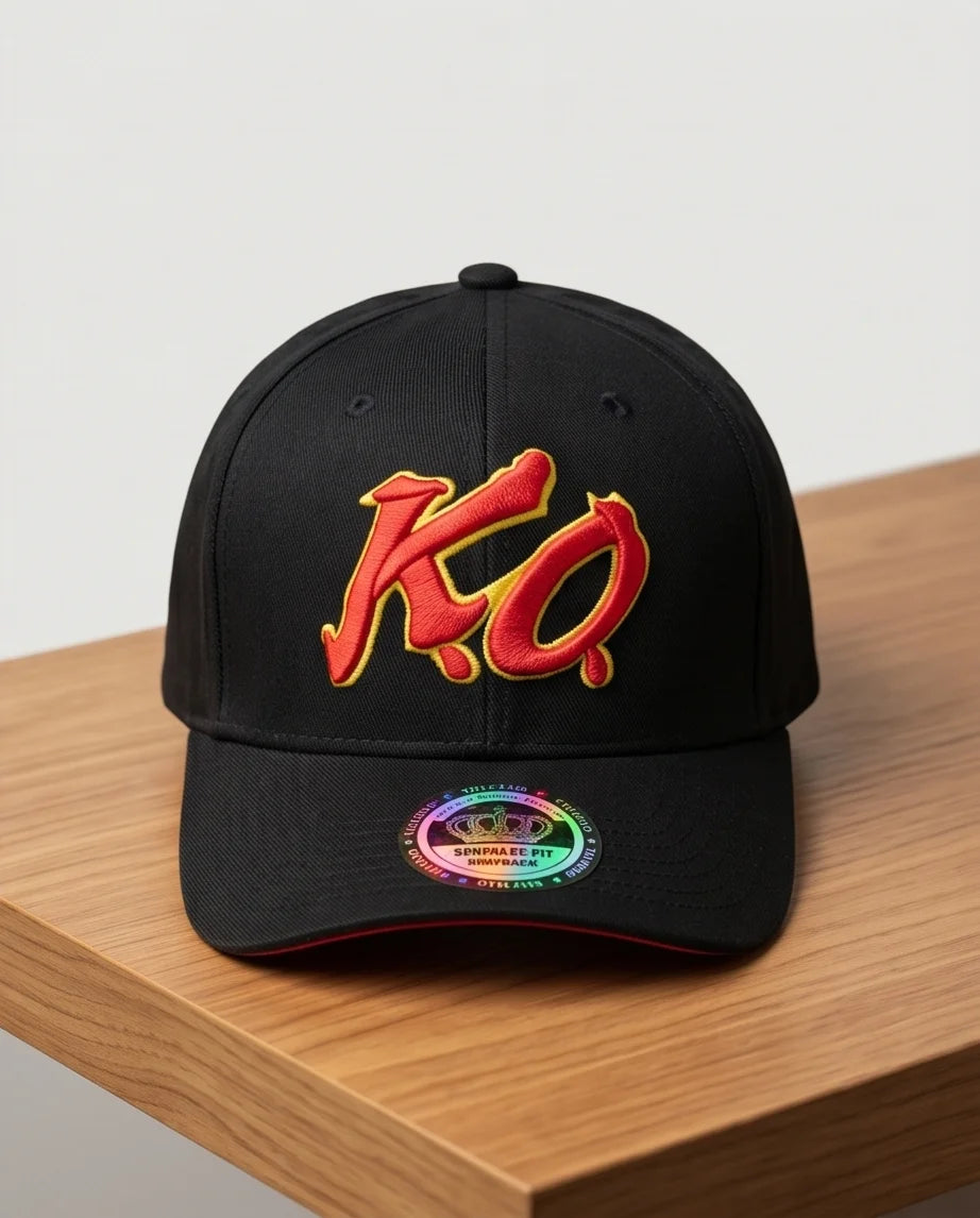 Black KO Logo Cap