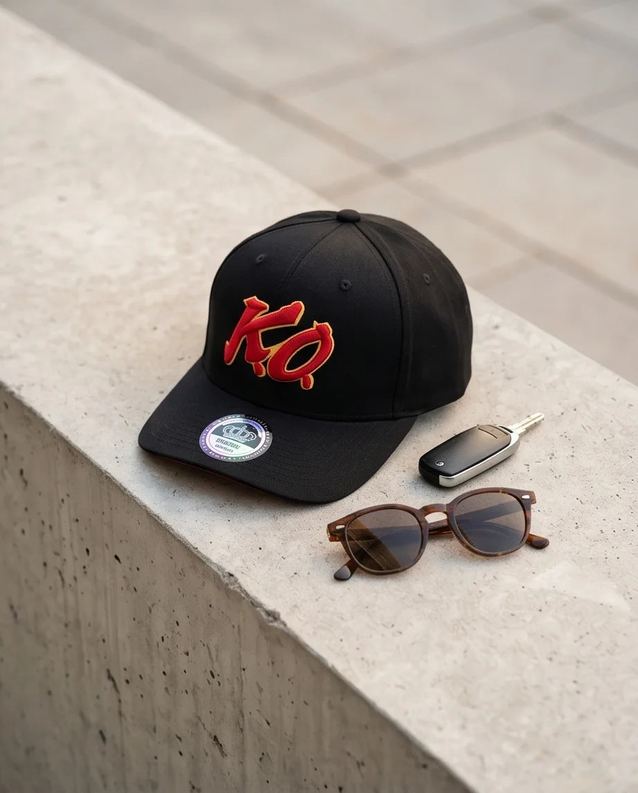 Black KO Logo Cap