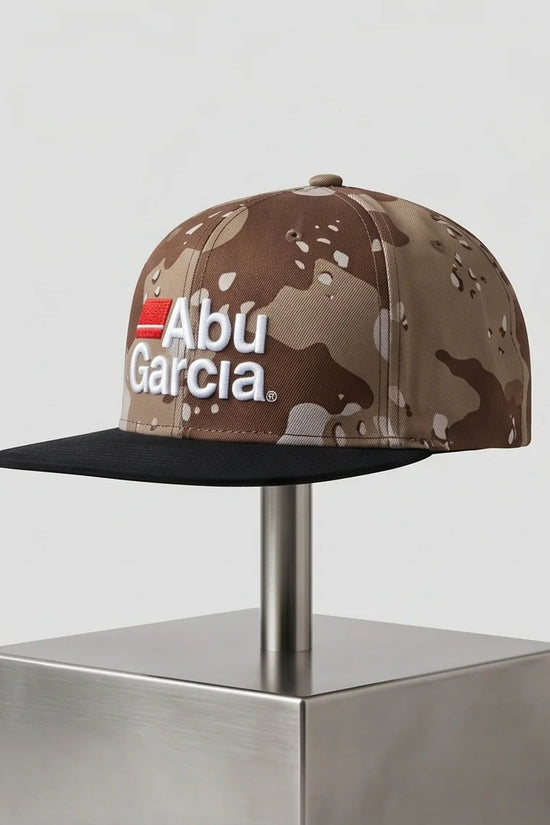 Abu Garcia Desert Camo Flat Brim Cap