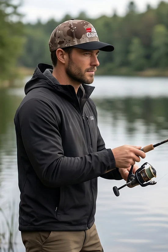 Abu Garcia Desert Camo Flat Brim Cap