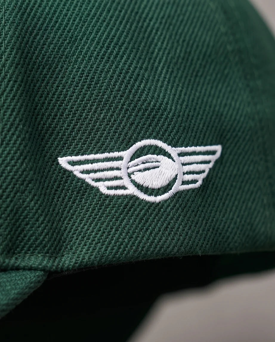 Dark Green "Captain" Baseball Cap
