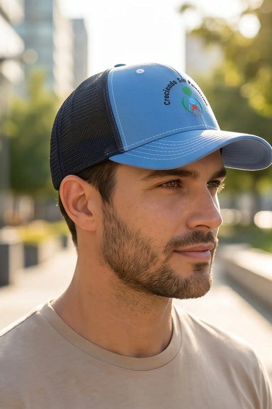 "Creciendo Sin Paludismo" Trucker Cap