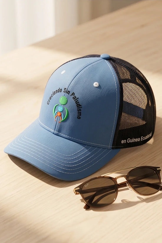"Creciendo Sin Paludismo" Trucker Cap