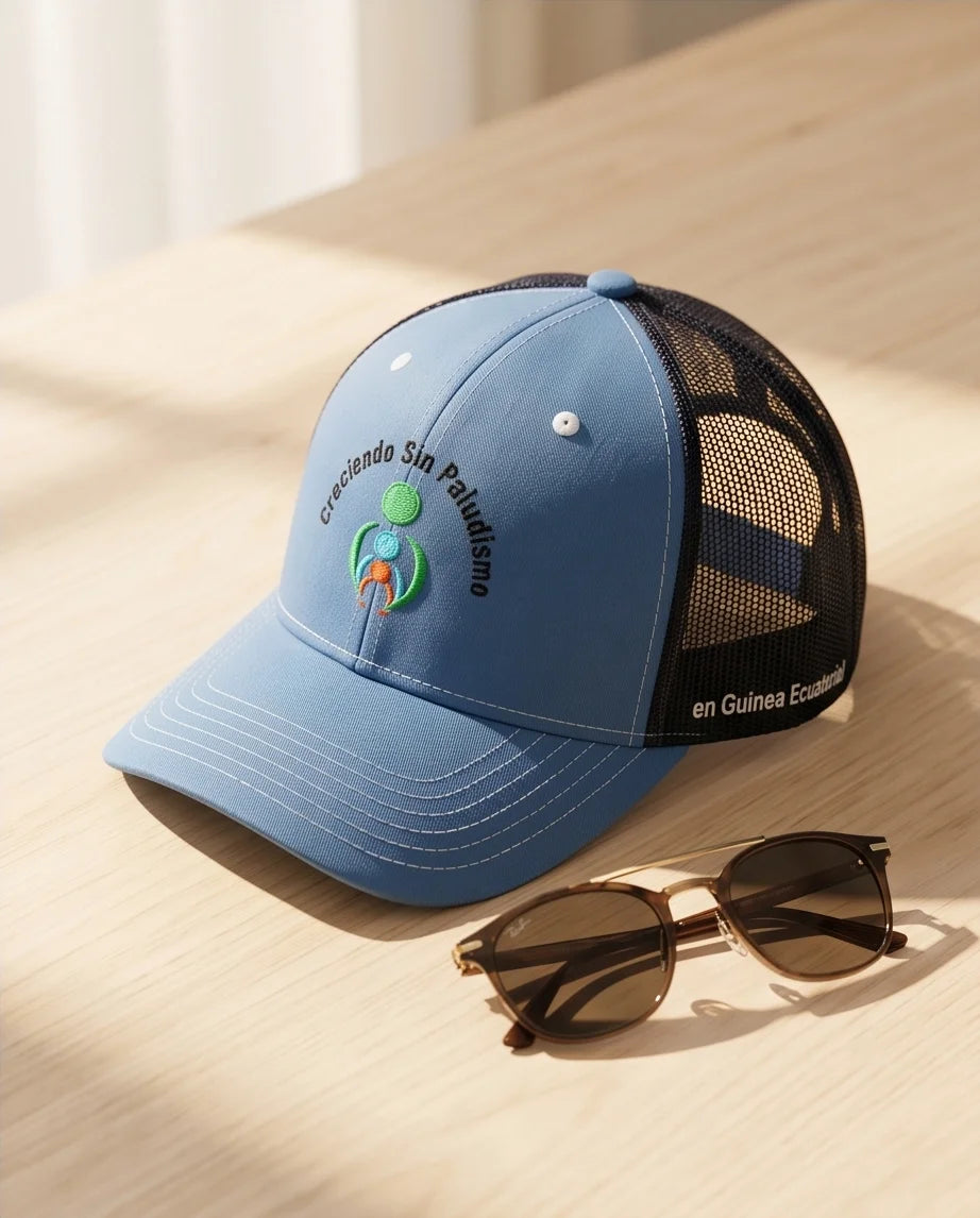"Creciendo Sin Paludismo" Trucker Cap