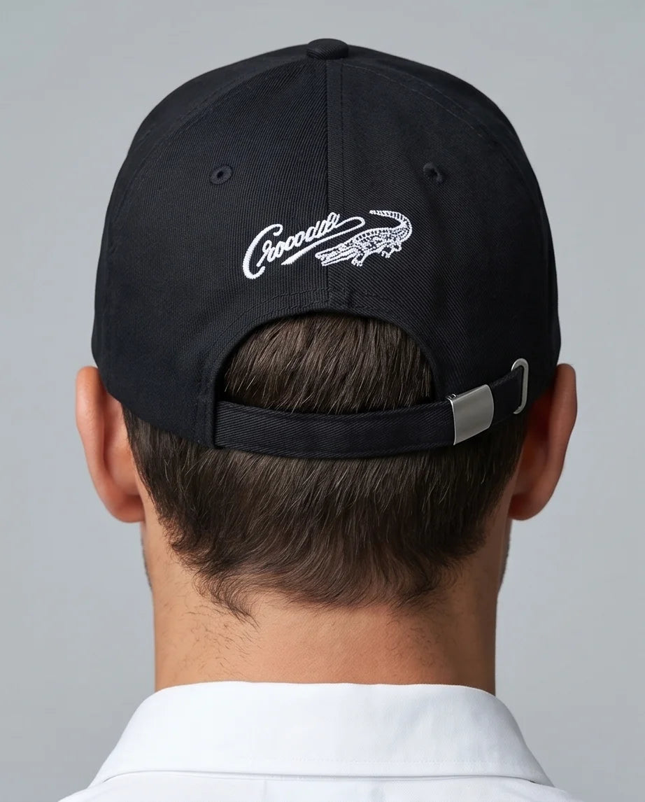 "Crocodile" Embroidered Baseball Cap