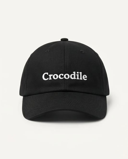 "Crocodile" Embroidered Baseball Cap