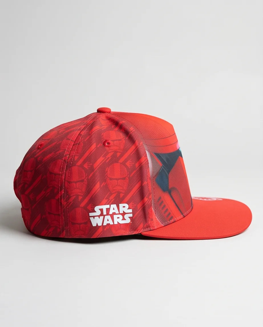 Red Star Wars Sith Trooper Snapback Cap
