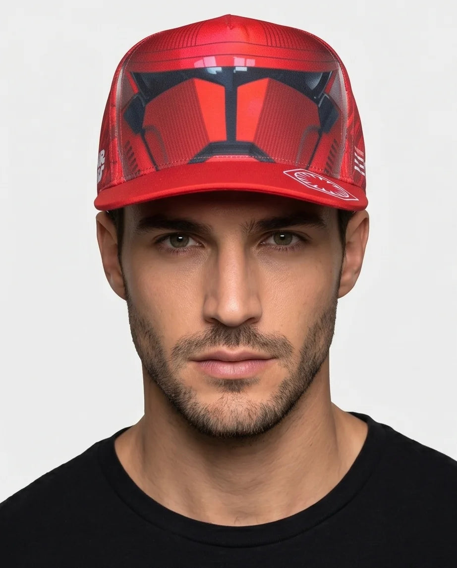 Red Star Wars Sith Trooper Snapback Cap