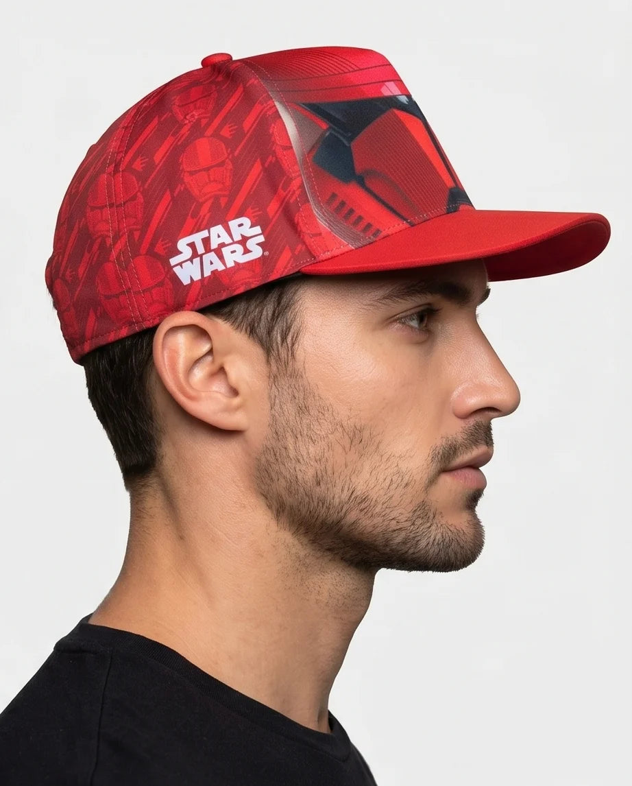 Red Star Wars Sith Trooper Snapback Cap