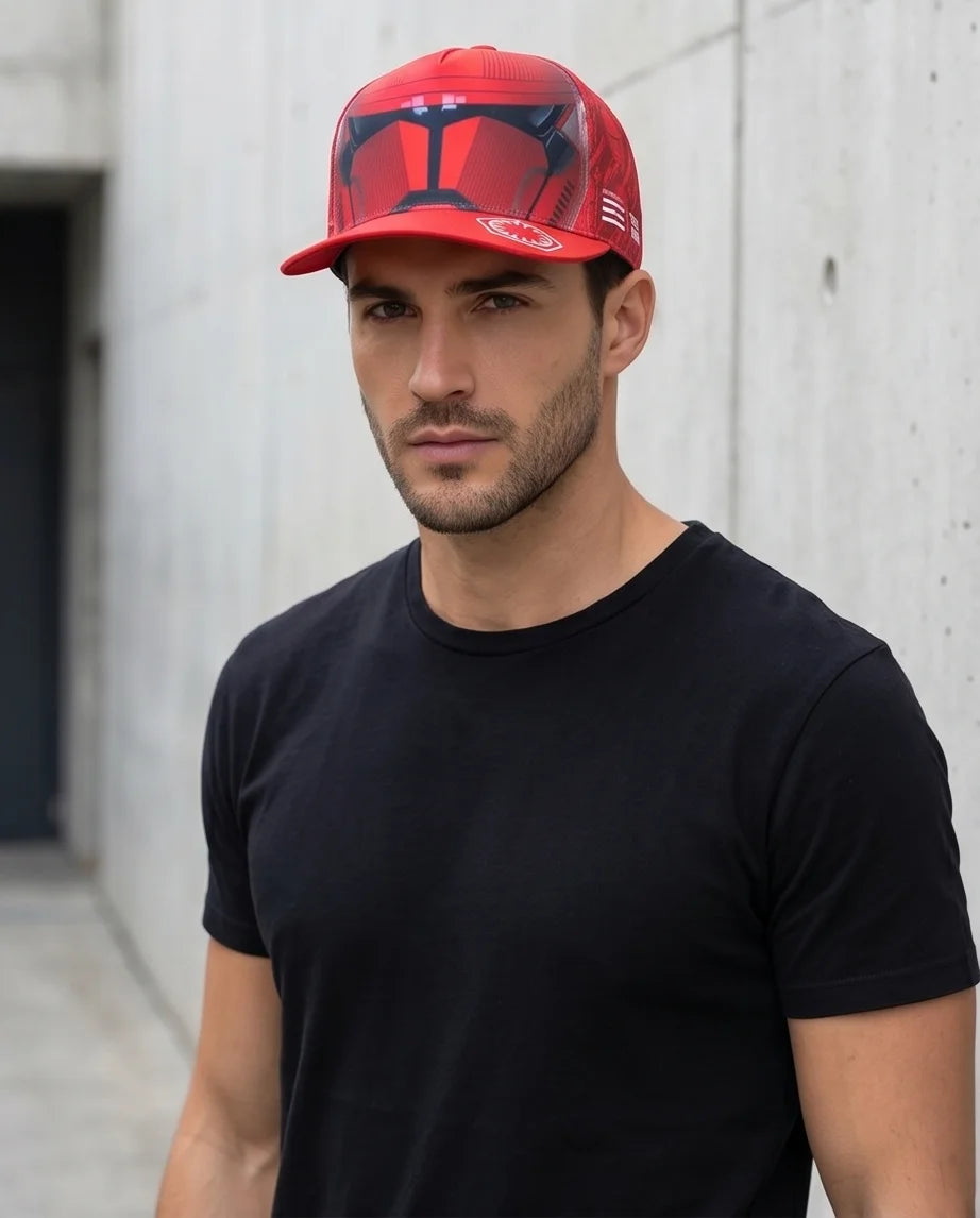 Red Star Wars Sith Trooper Snapback Cap
