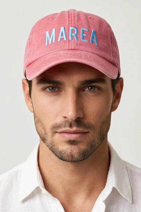 MAREA Washed Red Cap