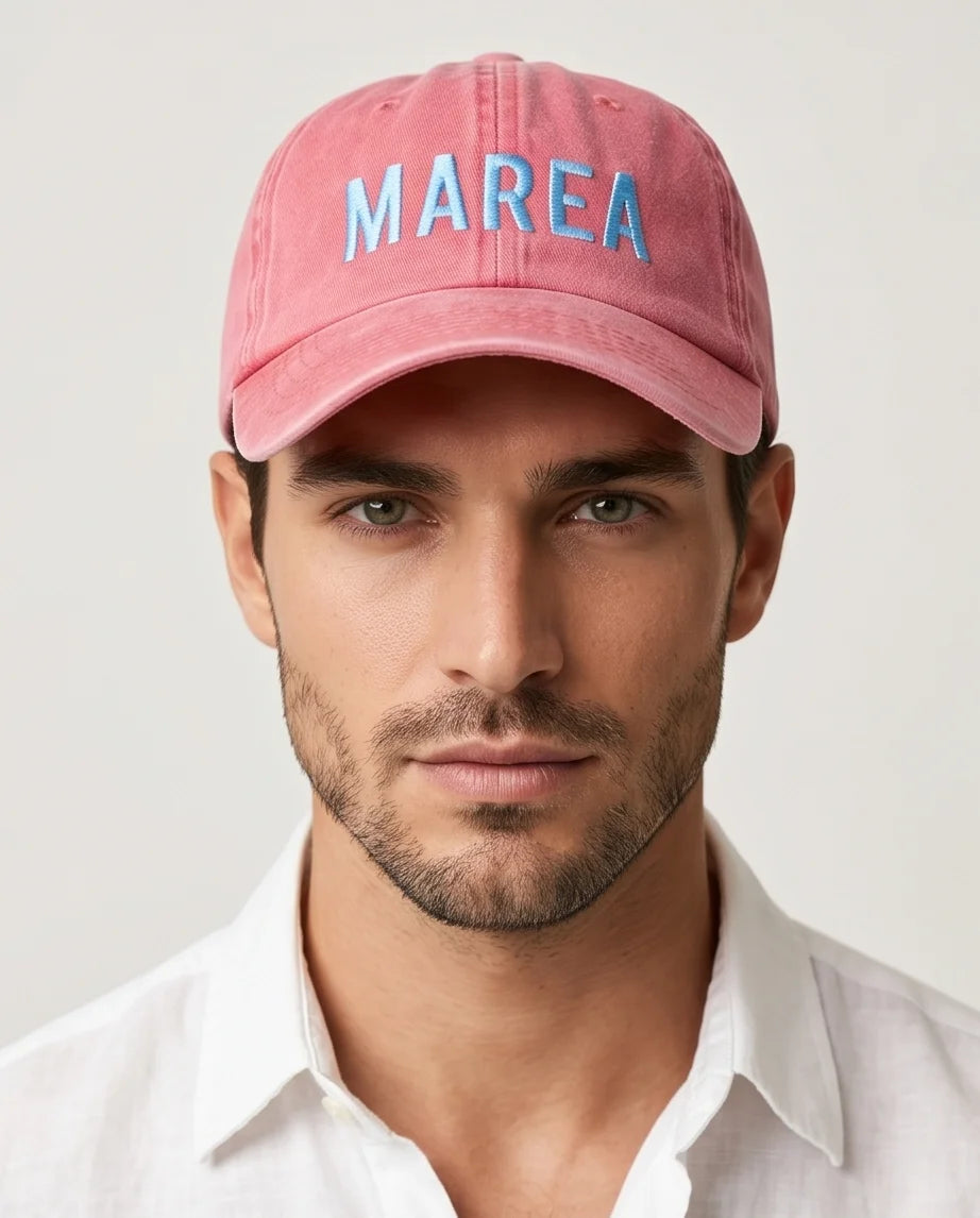 MAREA Washed Red Cap