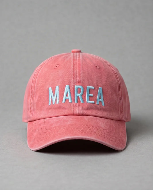 MAREA Washed Red Cap