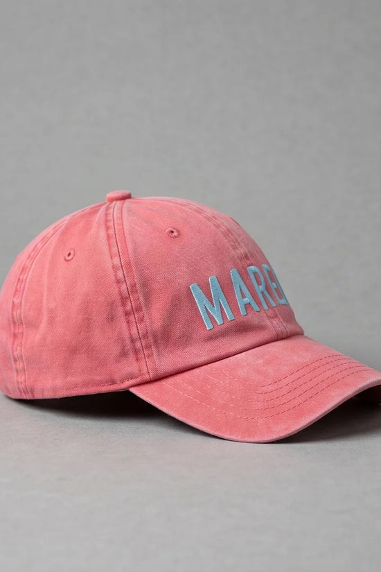 MAREA Washed Red Cap