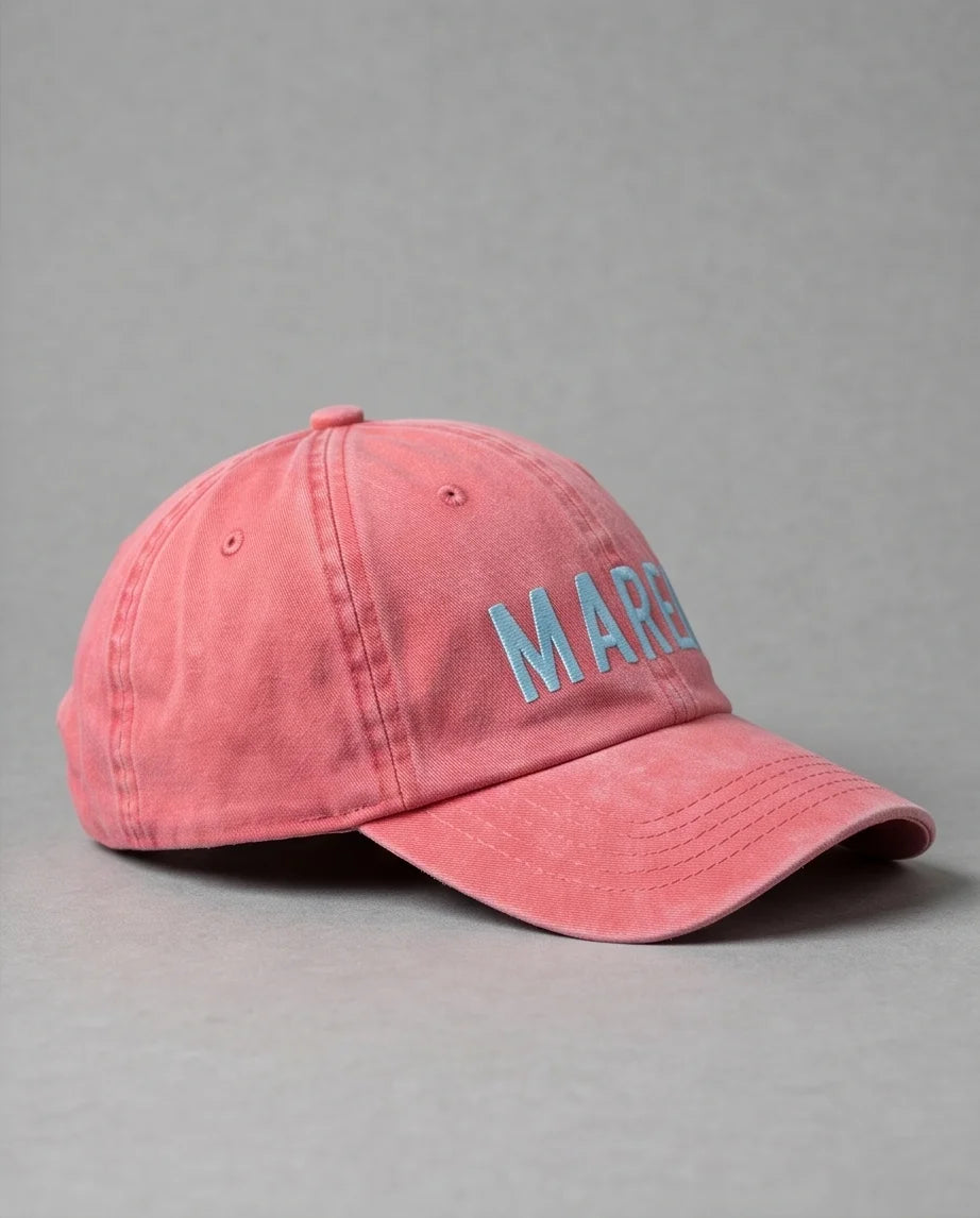 MAREA Washed Red Cap