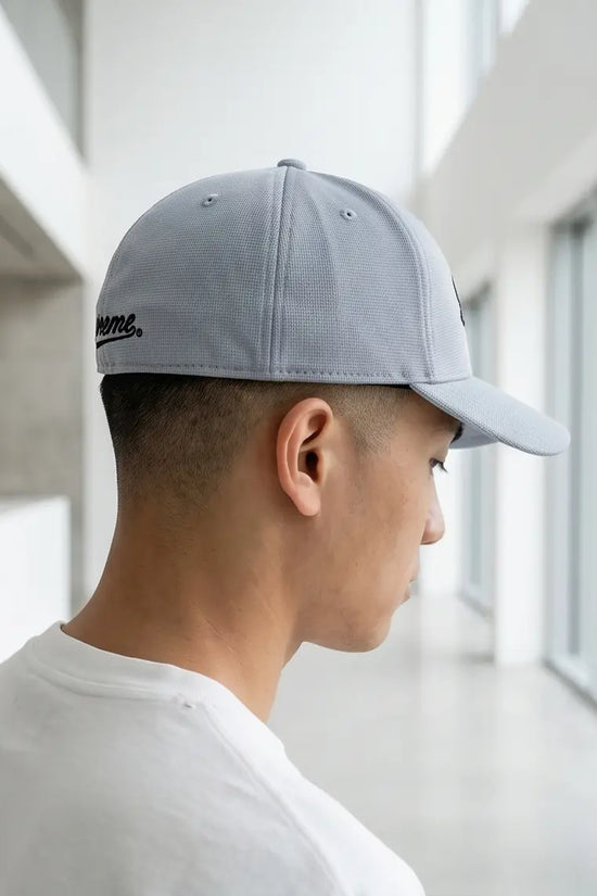 "Script Icon" Utility Cap – Olive Drab & Gold