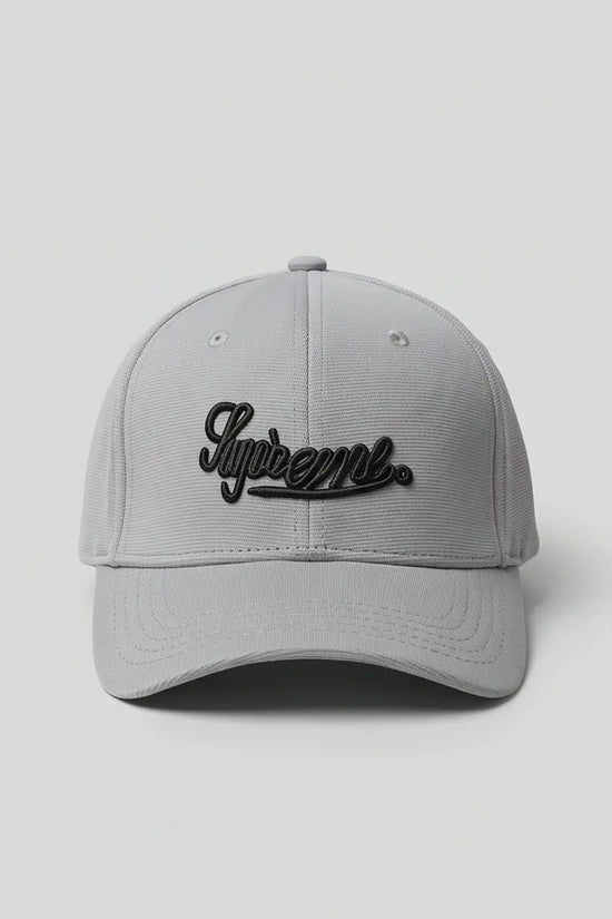 "Script Icon" Utility Cap – Olive Drab & Gold