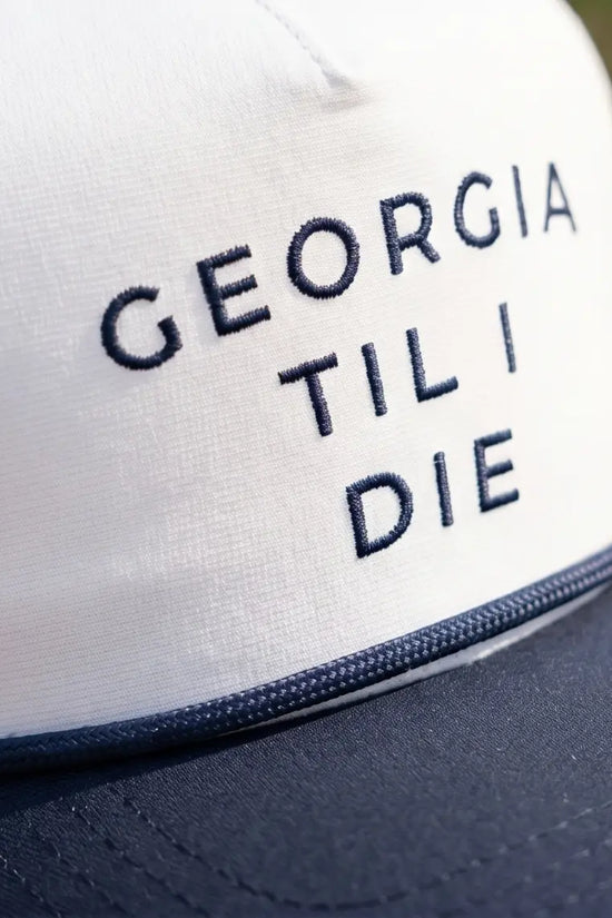 Georgia Heritage Statement Cap – High-Crown Retro Snapback