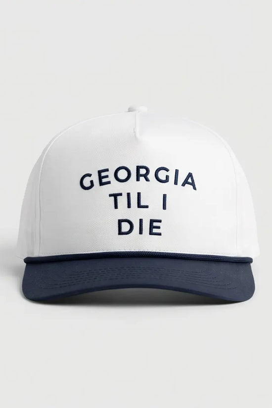 Georgia Heritage Statement Cap – High-Crown Retro Snapback