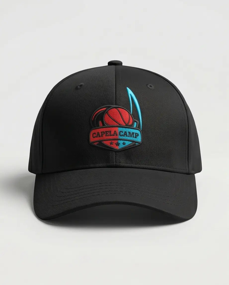 "Capela Camp" Official Collaboration Cap – Matte Black