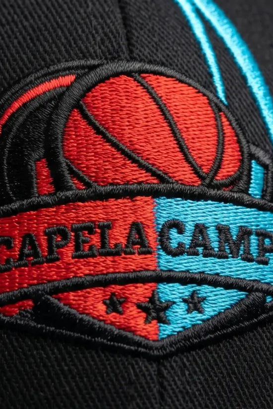 "Capela Camp" Official Collaboration Cap – Matte Black