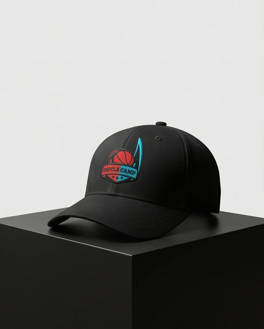 "Capela Camp" Official Collaboration Cap – Matte Black