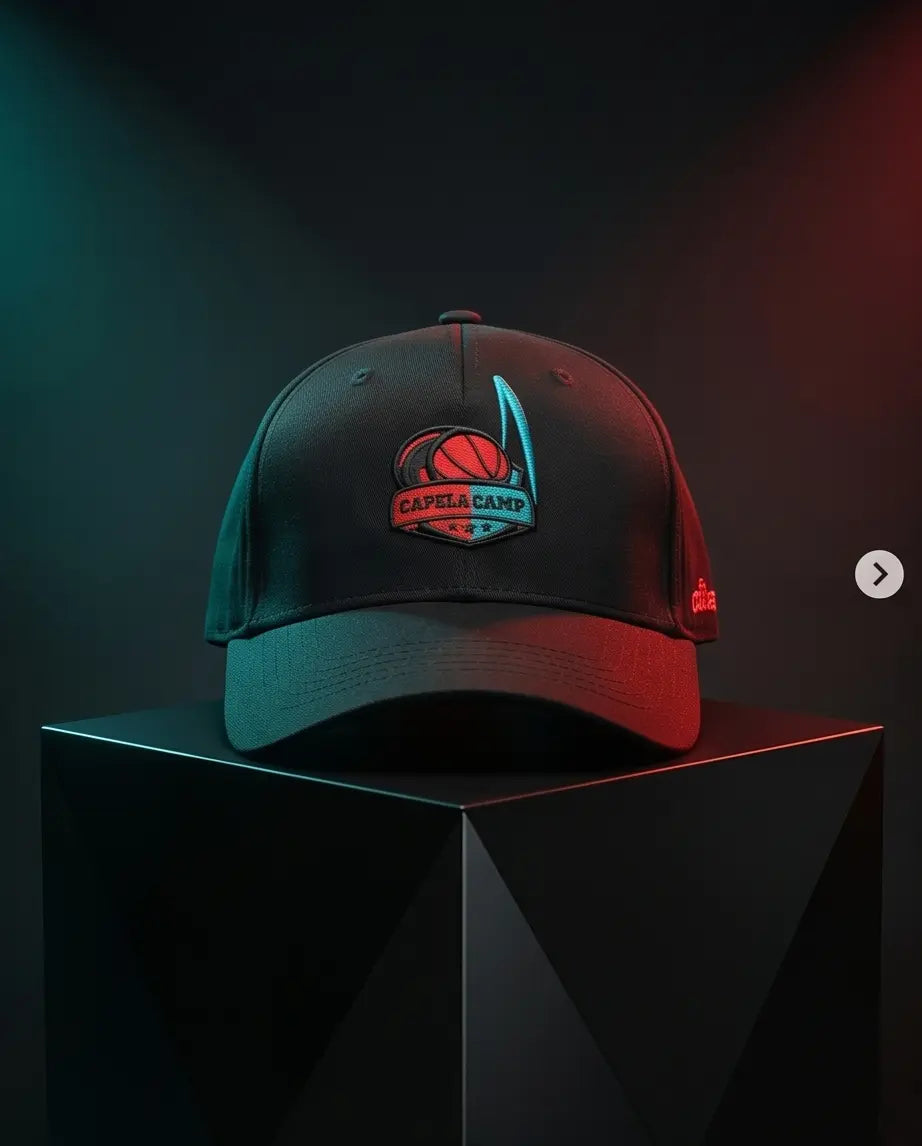 "Capela Camp" Official Collaboration Cap – Matte Black