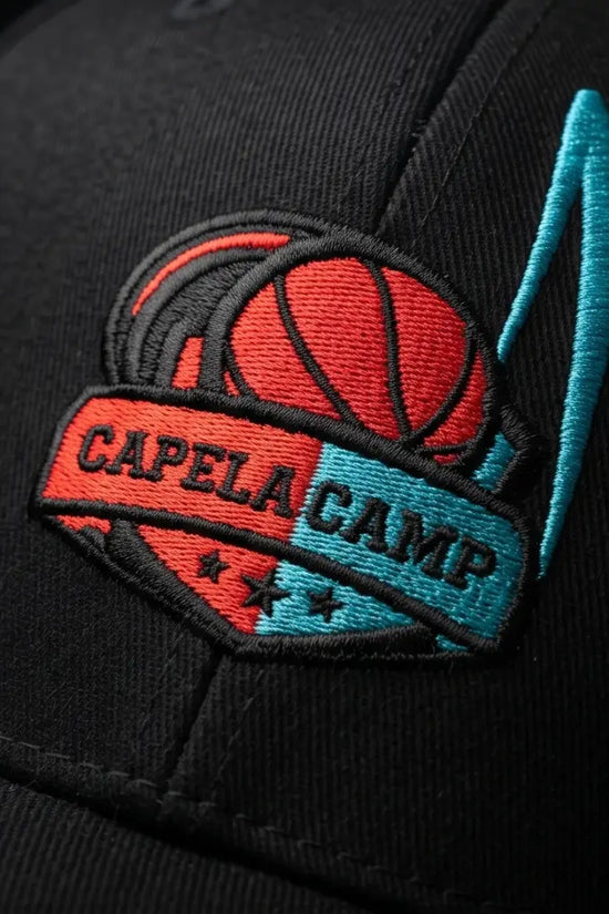 "Capela Camp" Official Collaboration Cap – Matte Black