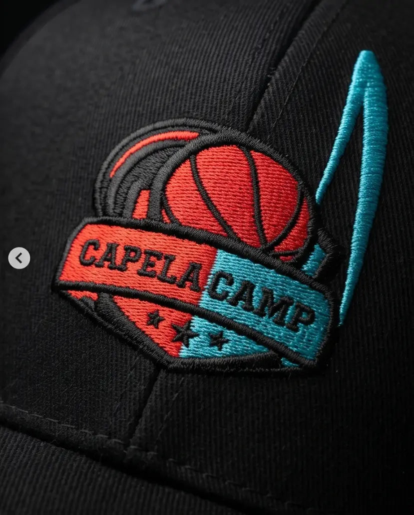 "Capela Camp" Official Collaboration Cap – Matte Black