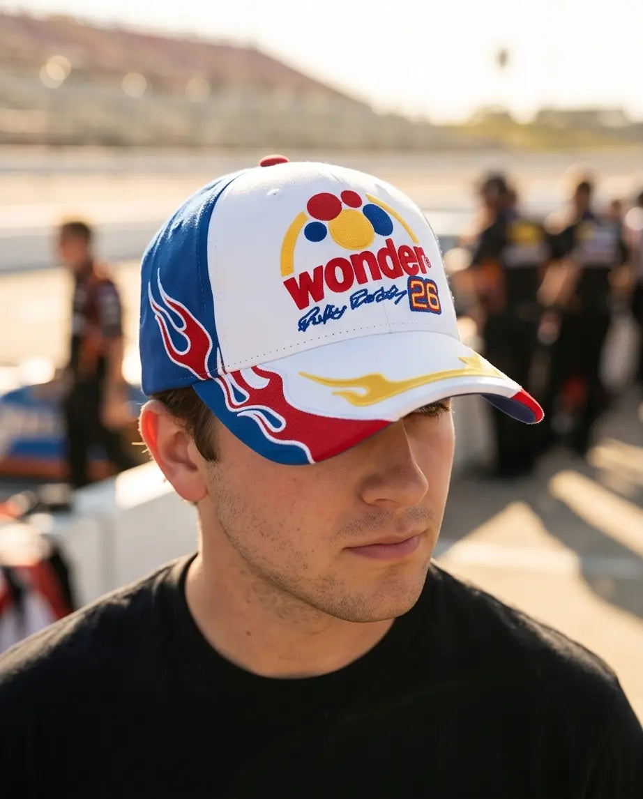 "Wonder 26" Vintage Racing Cap – Retro Motorsport Edition