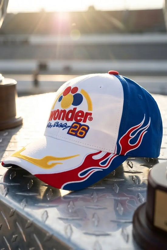 "Wonder 26" Vintage Racing Cap – Retro Motorsport Edition