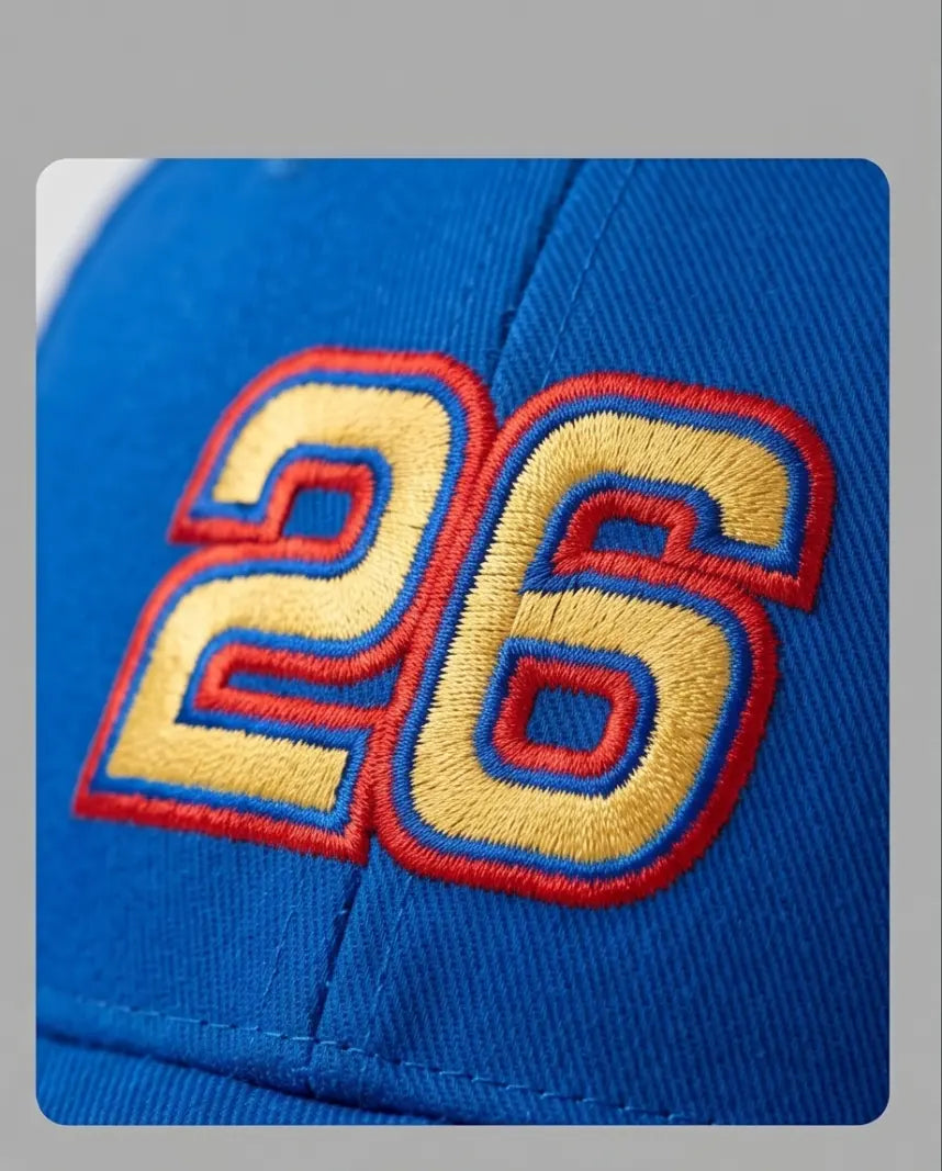 "Wonder 26" Vintage Racing Cap – Retro Motorsport Edition