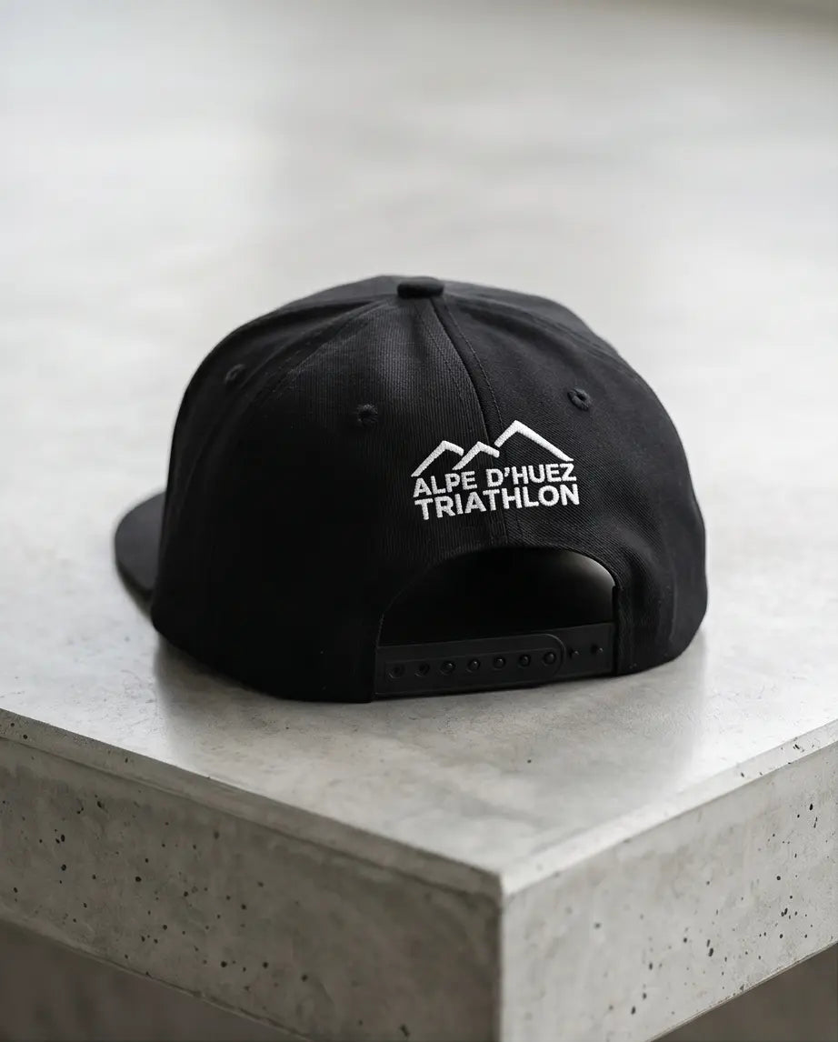 Horizon Series Flat-Brim Hat – Embroidered Detail