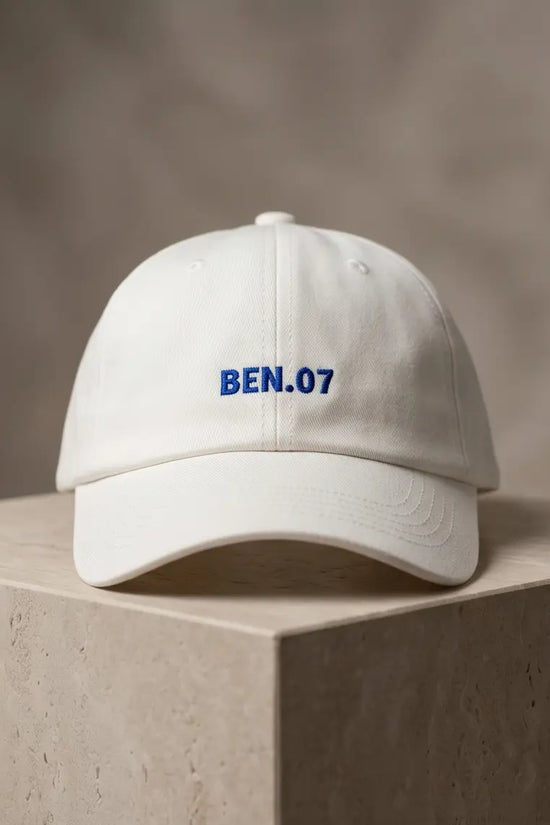 Signature Cotton Twill Cap in Cream