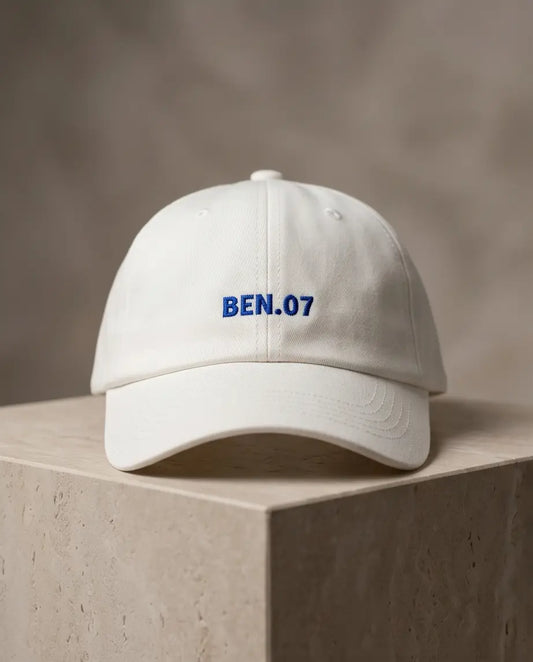 Signature Cotton Twill Cap in Cream