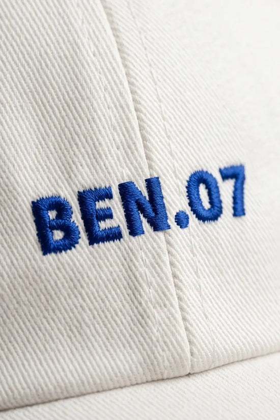 Signature Cotton Twill Cap in Cream