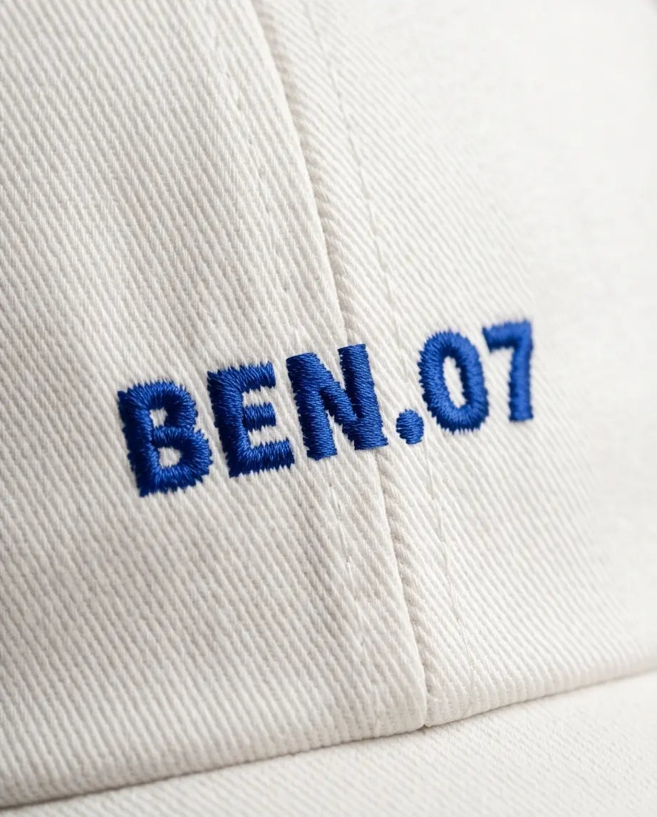 Signature Cotton Twill Cap in Cream