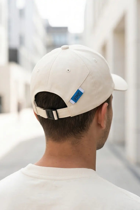 Signature Cotton Twill Cap in Cream