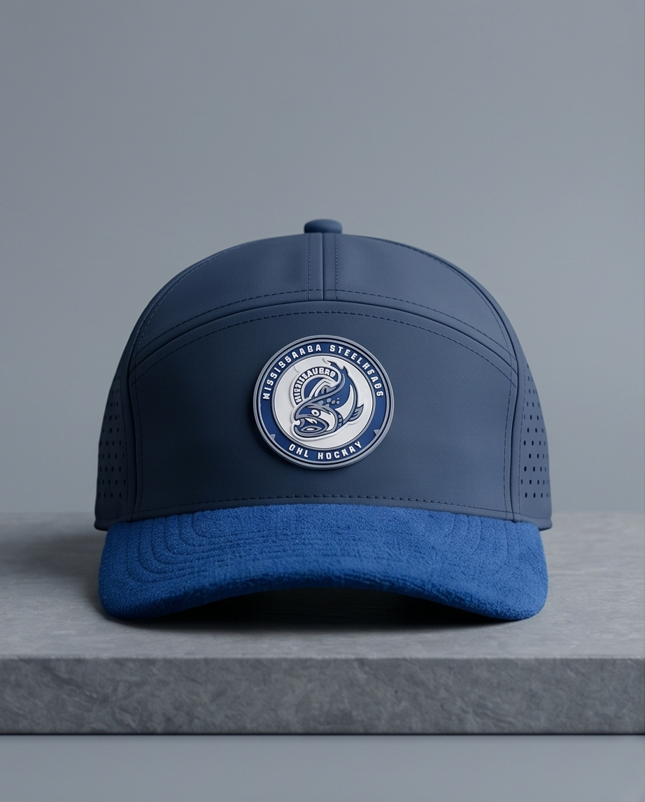 Pro-Series Perforated Performance Cap – Deep Blue & Cobalt