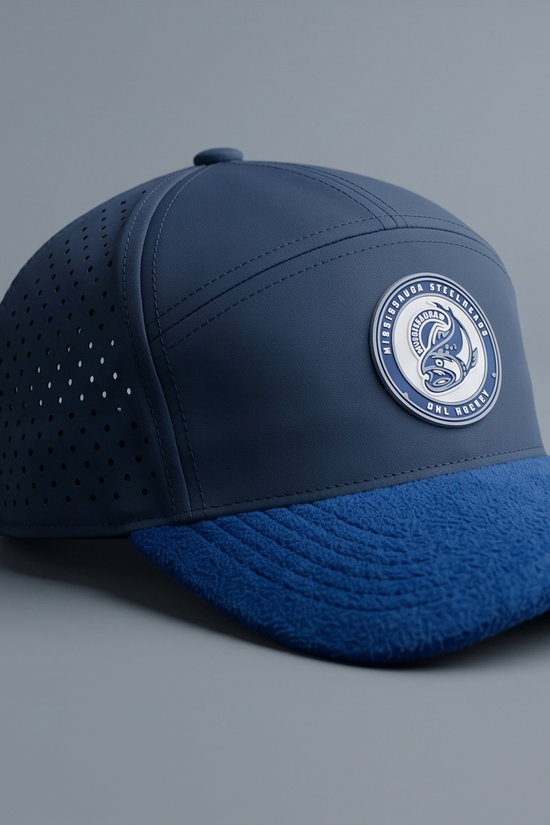 Pro-Series Perforated Performance Cap – Deep Blue & Cobalt
