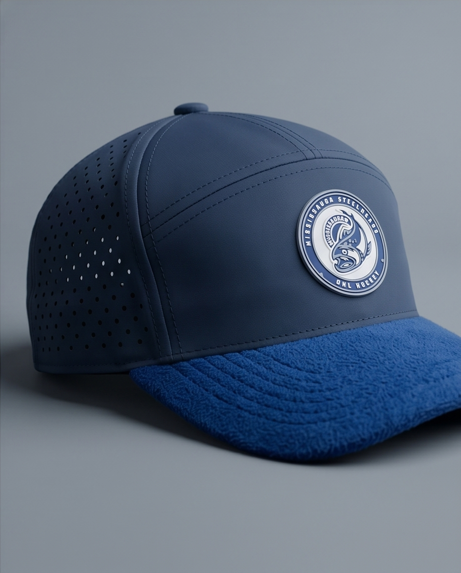 Pro-Series Perforated Performance Cap – Deep Blue & Cobalt