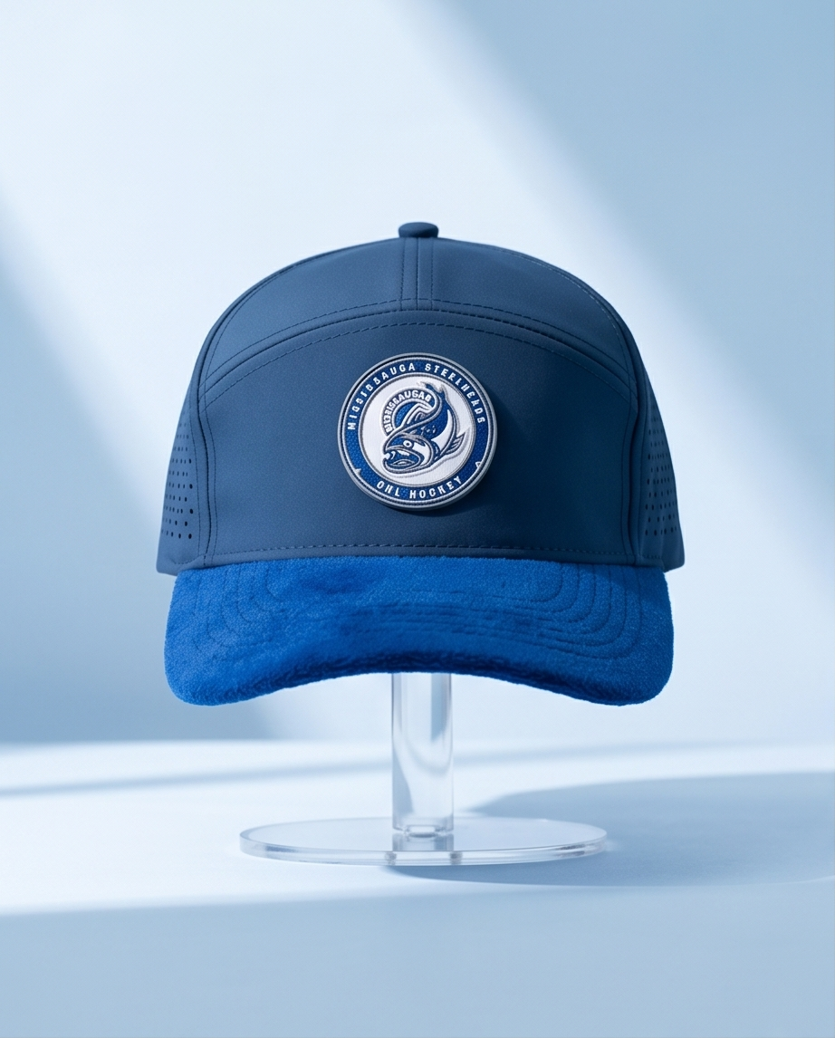 Pro-Series Perforated Performance Cap – Deep Blue & Cobalt