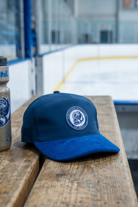 Pro-Series Perforated Performance Cap – Deep Blue & Cobalt