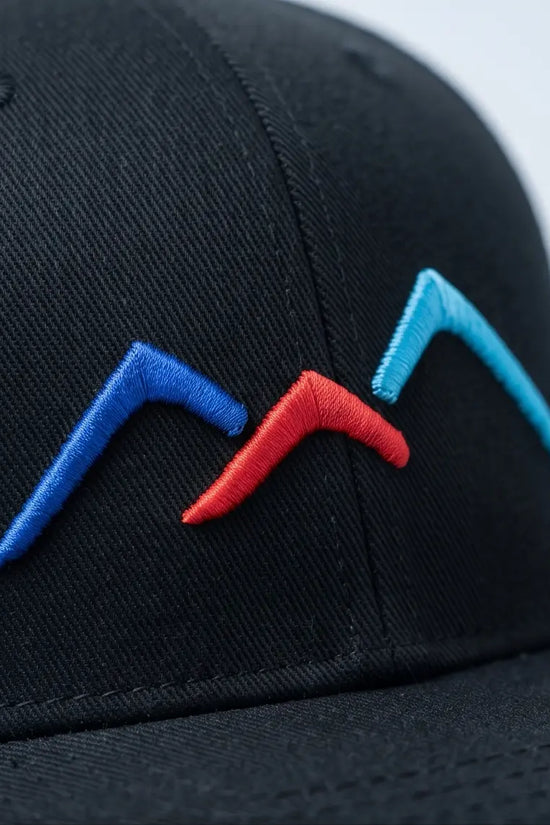 Horizon Series Flat-Brim Hat – Embroidered Detail