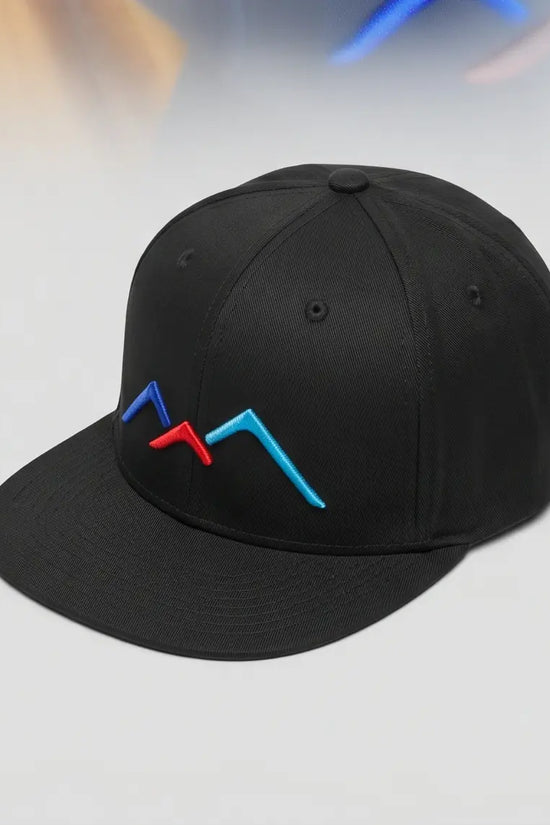 Horizon Series Flat-Brim Hat – Embroidered Detail